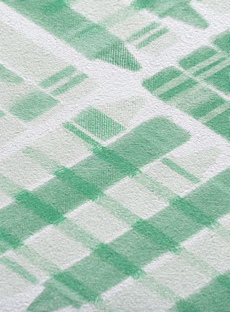 Papel de parede vichy de lápis verde