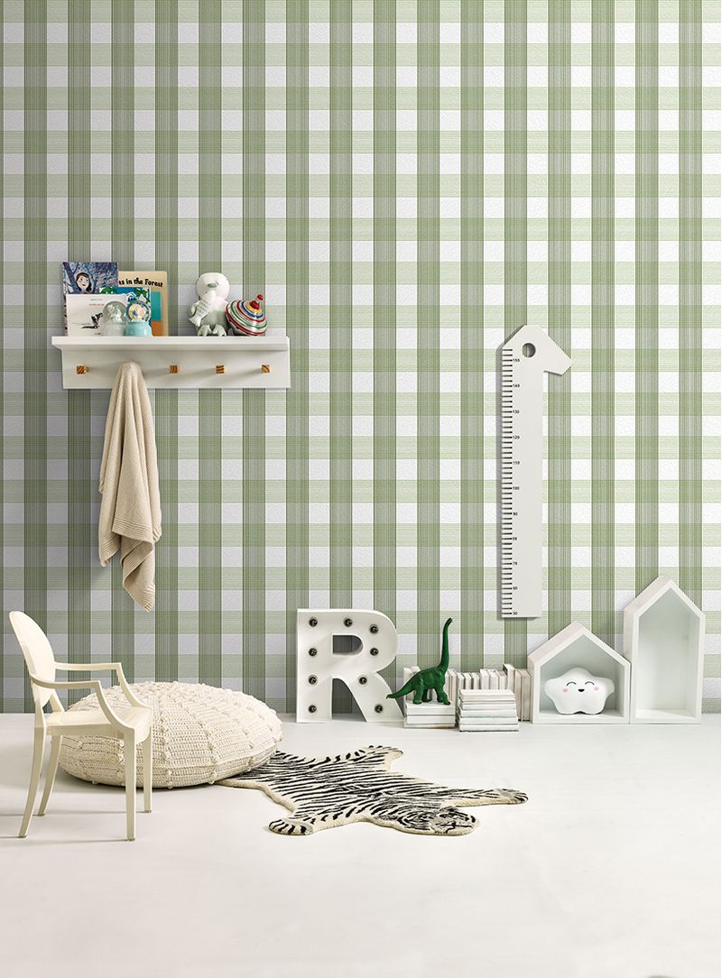 Papel-de-parede-xadrez-verde