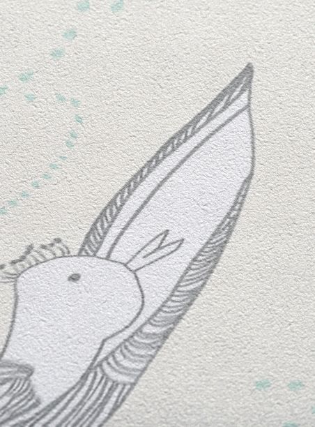 Papel de parede vôo bege