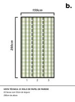Papel-de-parede-xadrez-verde