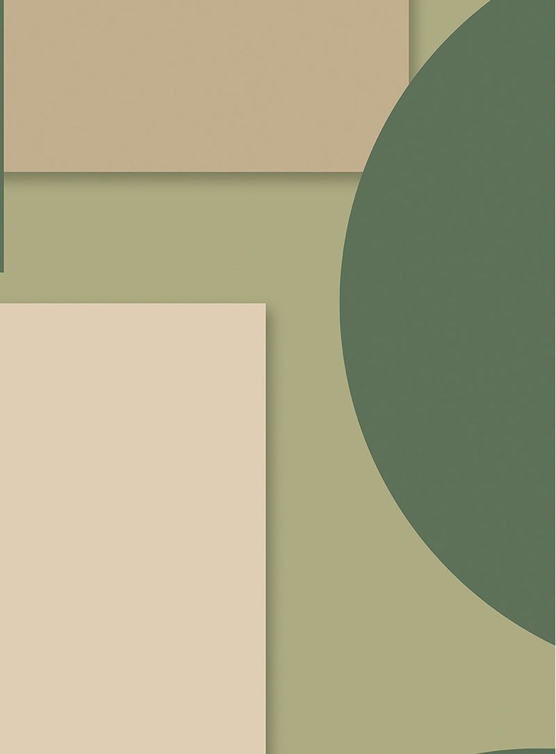 Papel-de-parede-classico-formas-bege-e-oliva