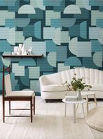 Papel-de-parede-classico-formas-turquesa