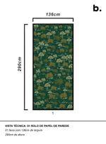 Papel-de-parede-classico-jabuticaba-verde-e-ocre