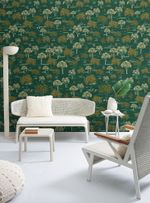 Papel-de-parede-classico-jabuticaba-verde-e-ocre