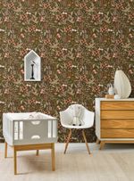 Papel-de-parede-classico-tropical-marrom