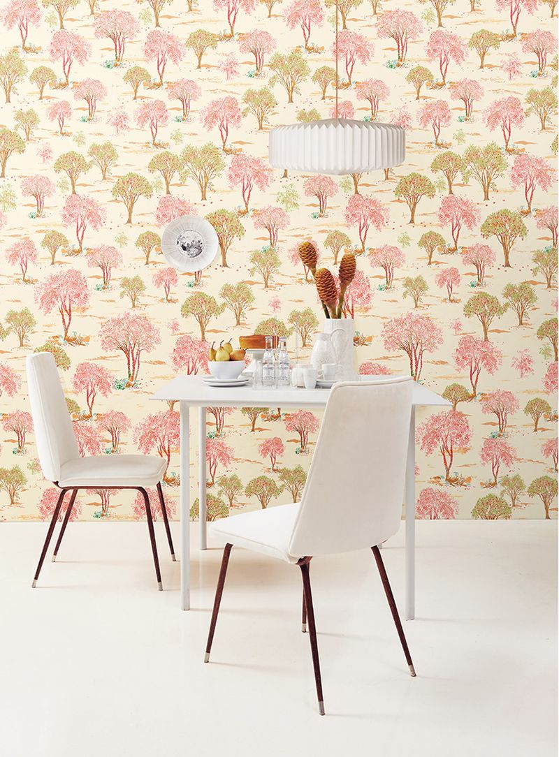 Papel-de-parede-classico-jabuticaba-bege-e-rosa