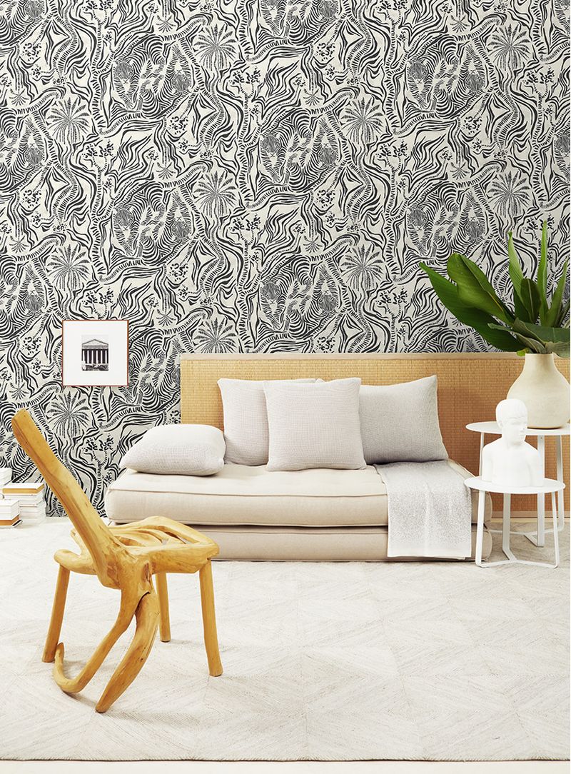 Papel-de-parede-not-wet-but-wild-off-preto