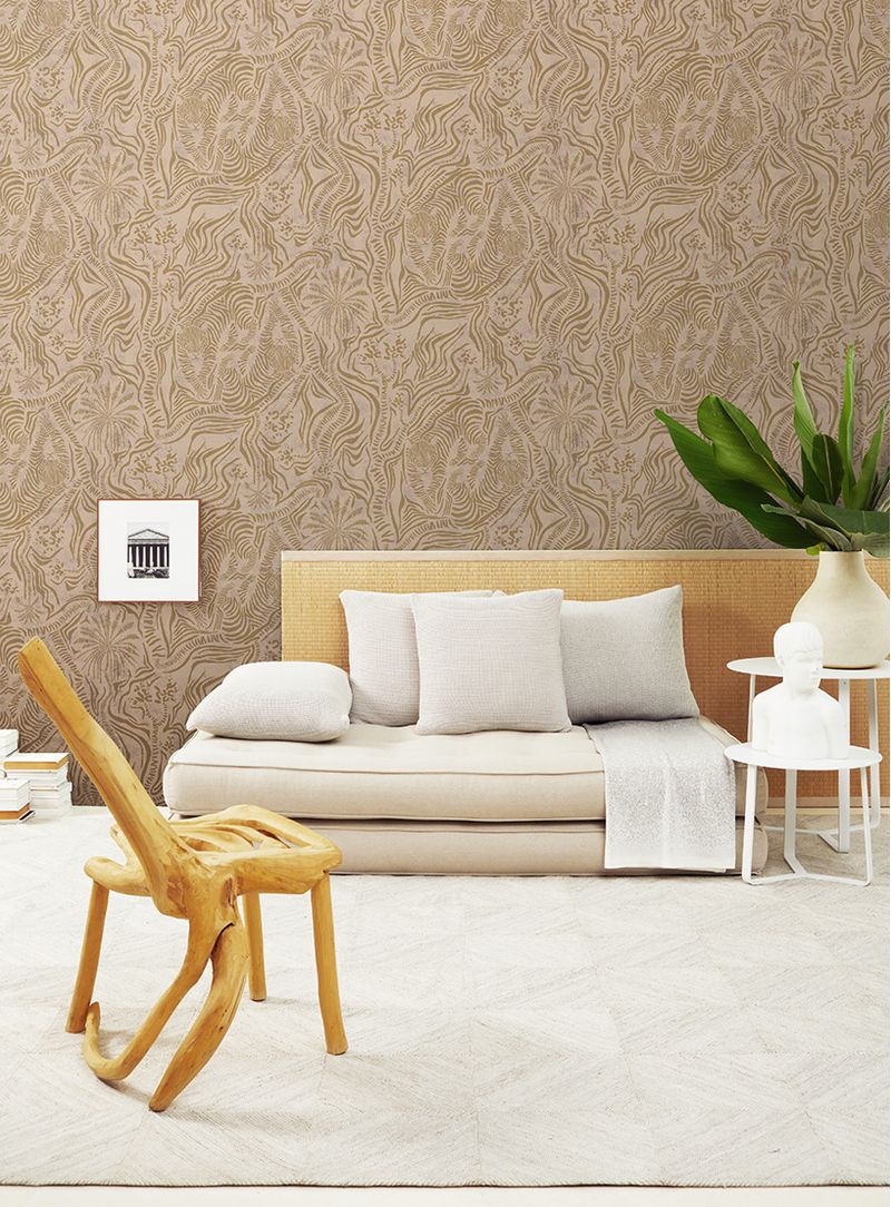 Papel-de-parede-not-wet-but-wild-ocre