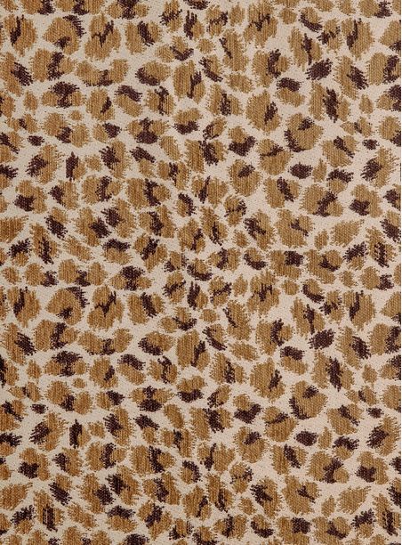 Tecido Jacquard Onça Bege e Morrom