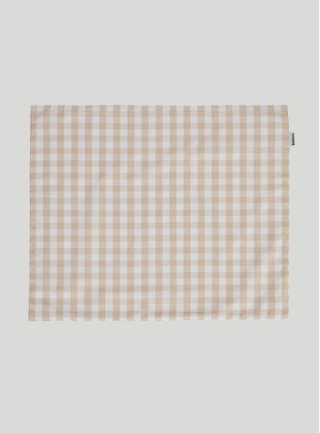 Jogo americano cotidiano natural bege e off white