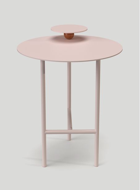 Mesa lateral rosa