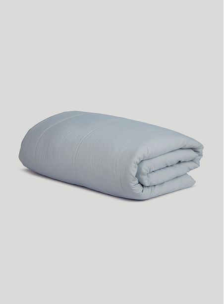 Capa de edredom mar off white e azul
