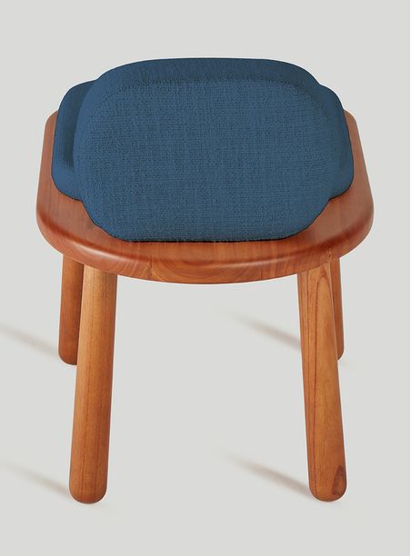 Cadeira pedra azul