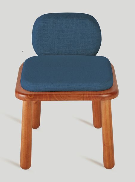 Cadeira pedra azul