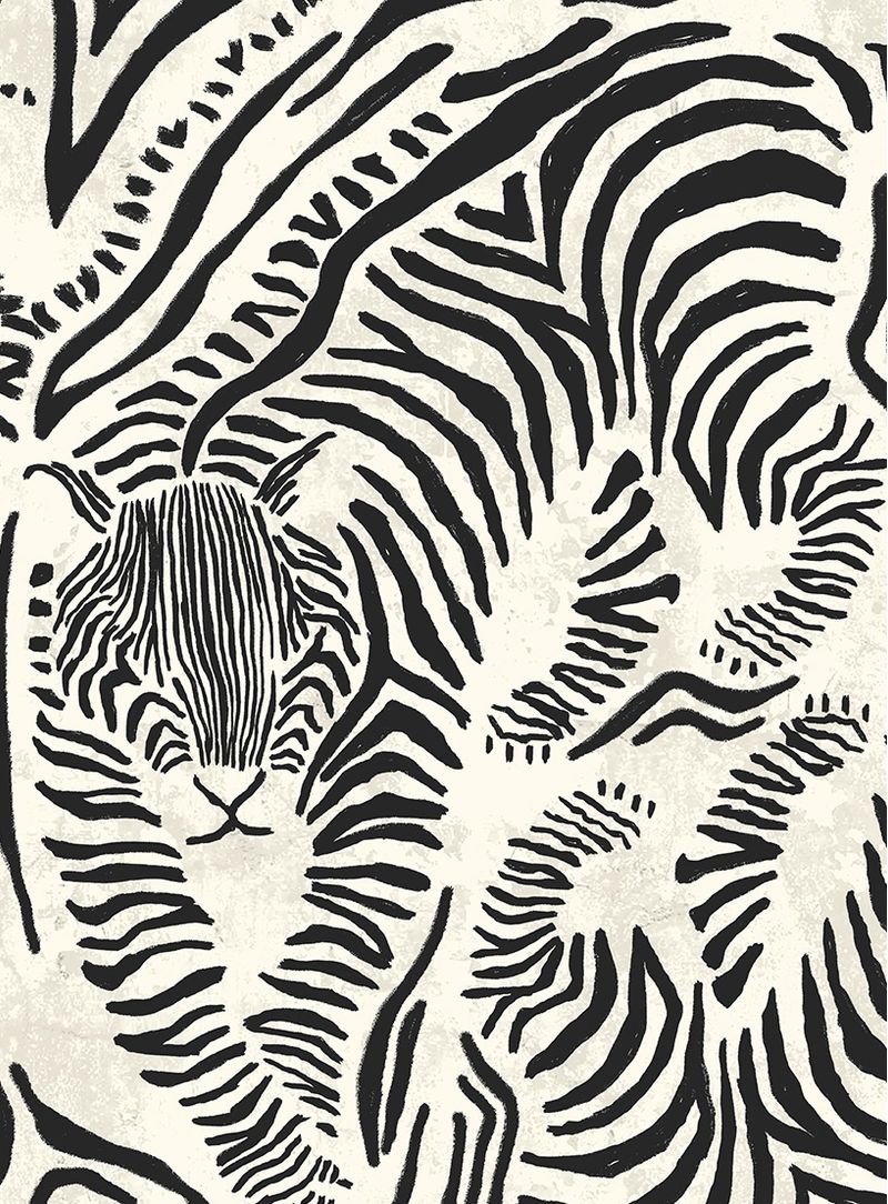 Papel-de-parede-not-wet-but-wild-off-preto