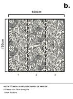Papel-de-parede-not-wet-but-wild-off-preto