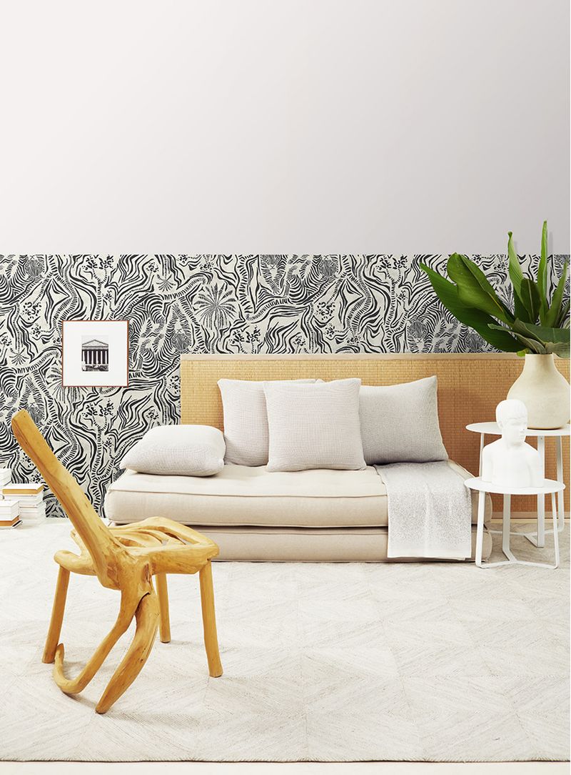 Papel-de-parede-not-wet-but-wild-off-preto