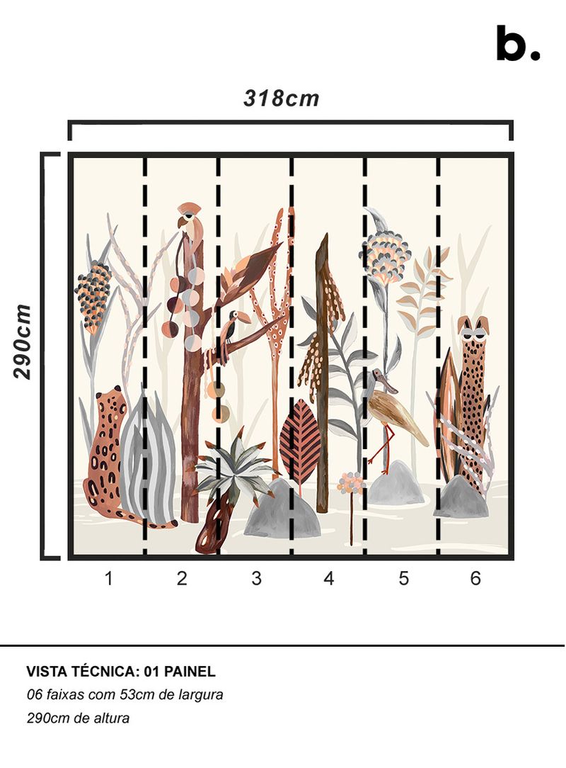 Painel-de-parede-canto-da-floresta-II