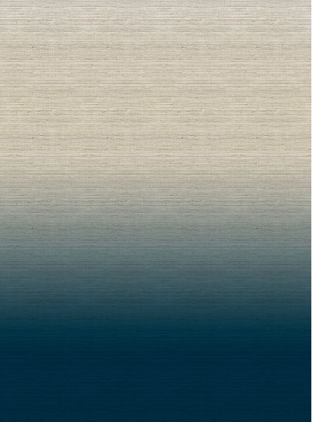 Papel de parede degradê palha azul 150