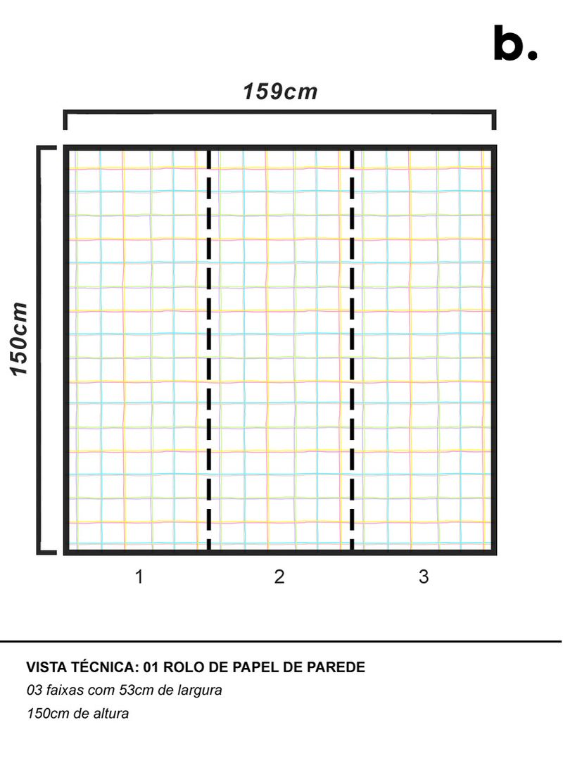Papel-de-parede-xadrez-colorido-I