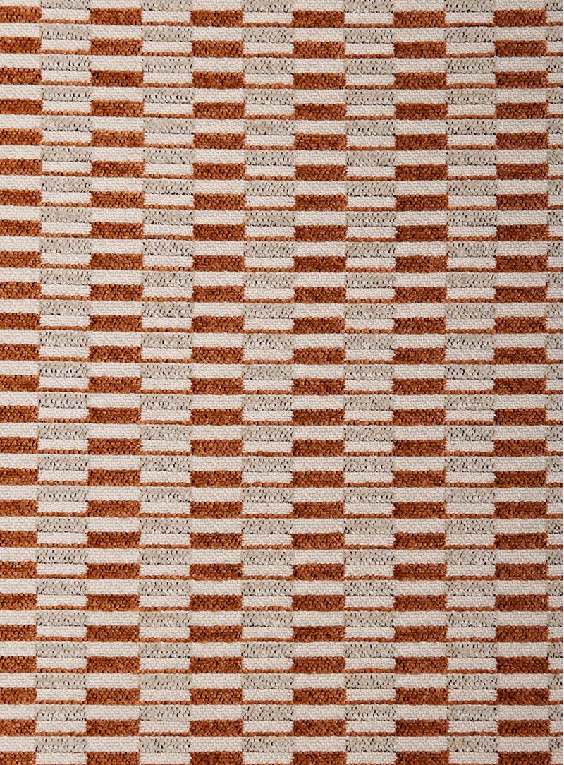 Tecido-jacquard-livraria-laranja-e-off-white