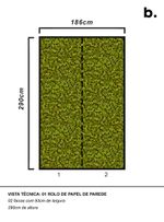 papel-de-parede-cachos-de-banana-verde