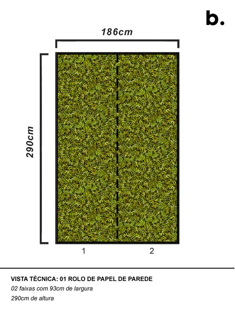 papel-de-parede-cachos-de-banana-verde