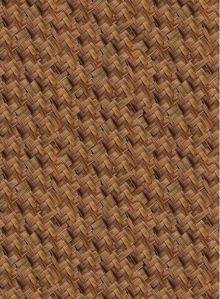 papel de parede trama de palha marrom