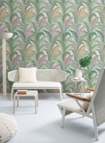 Papel-de-parede-palmeiras-verde-e-rosa