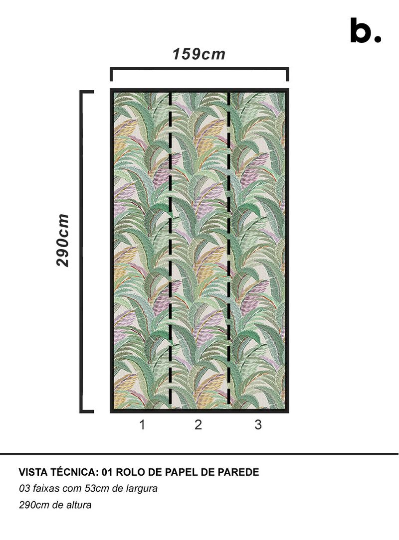 Papel-de-parede-palmeiras-verde-e-rosa