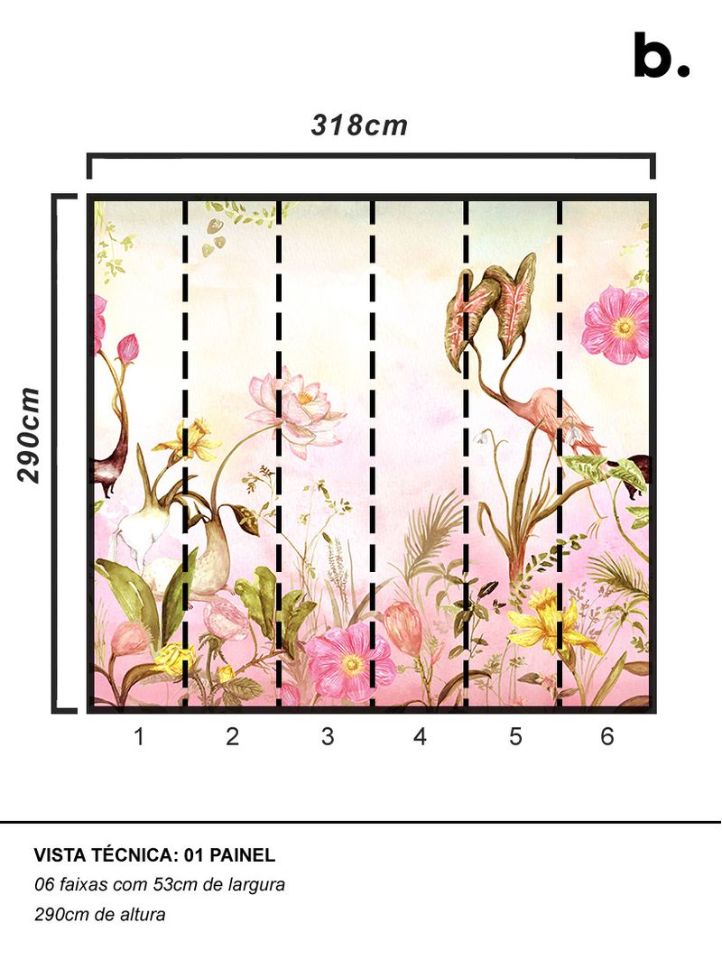 painel-de-parede-jardim-da-efe-rosa-e-verde