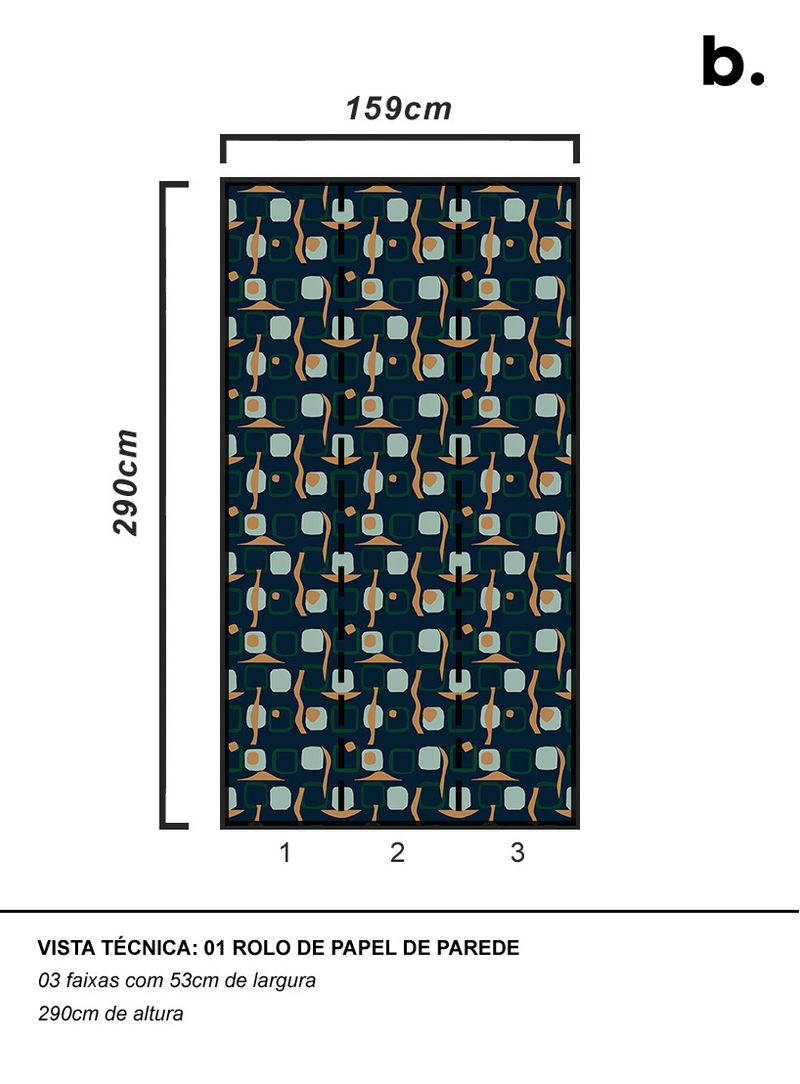 Papel-de-parede-blocos-modernistas-azuis