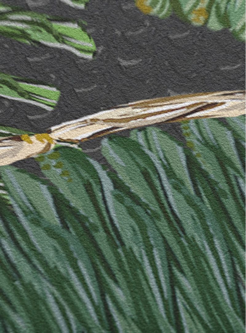 Painel-de-parede-litoral-preto-e-verde