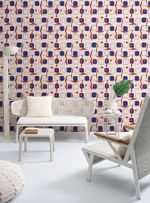 Papel-de-parede-blocos-modernistas-azul-e-vermelho