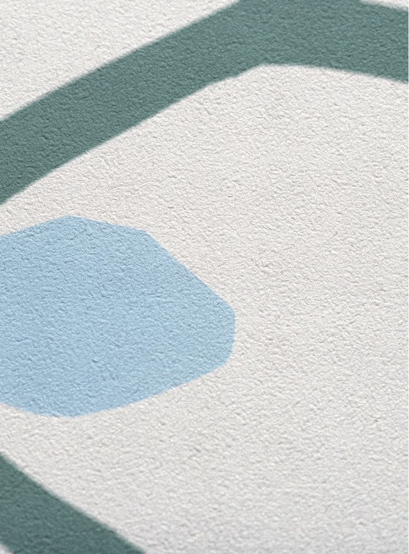 Papel-de-parede-blocos-modernistas-laranja-e-azul