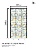 Papel-de-parede-blocos-modernistas-laranja-e-azul