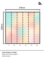 Painel-de-parede-degrade-divertido-algodao-doce