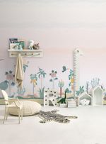 painel-de-parede-paisagem-brasileira-animais-bolinhas-pastel