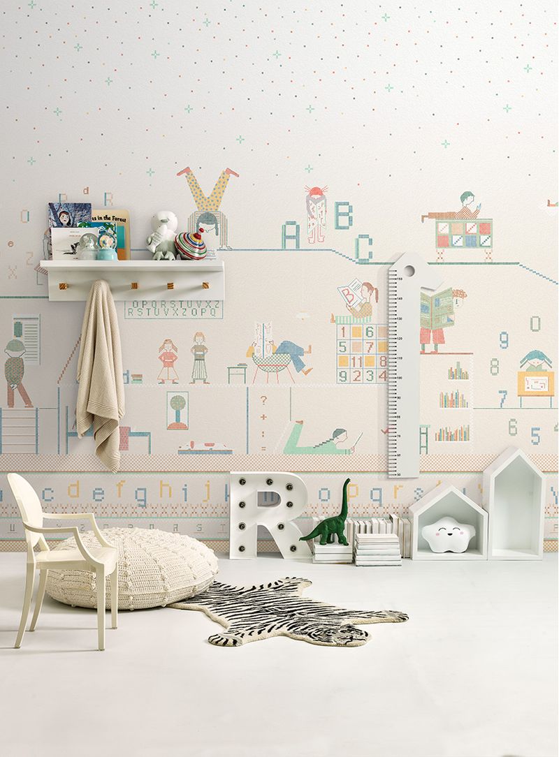 painel-de-parede-leitura-colorido-verde