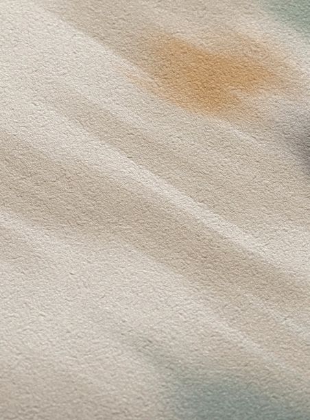 papel de parede ikat contemporâneo terracota, verde água e cinza