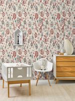 papel-de-parede-ikat-contemporaneo-vermelho-azul-e-marrom