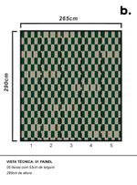 painel-de-parede-ritmo-dissoluto-verde-e-bege