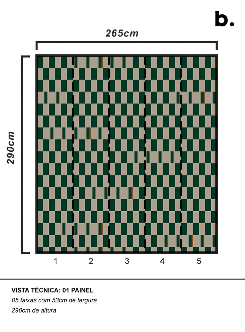 painel-de-parede-ritmo-dissoluto-verde-e-bege