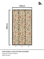 papel-de-parede-ikat-contemporaneo-terracota-verde-agua-e-cinza