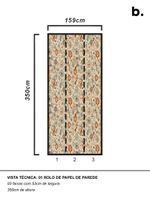 papel-de-parede-ikat-contemporaneo-terracota-verde-agua-e-cinza