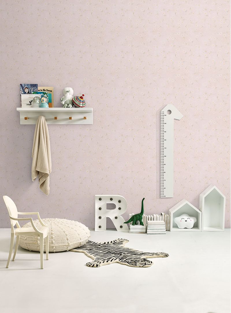 papel-de-parede-margaridas-rosa