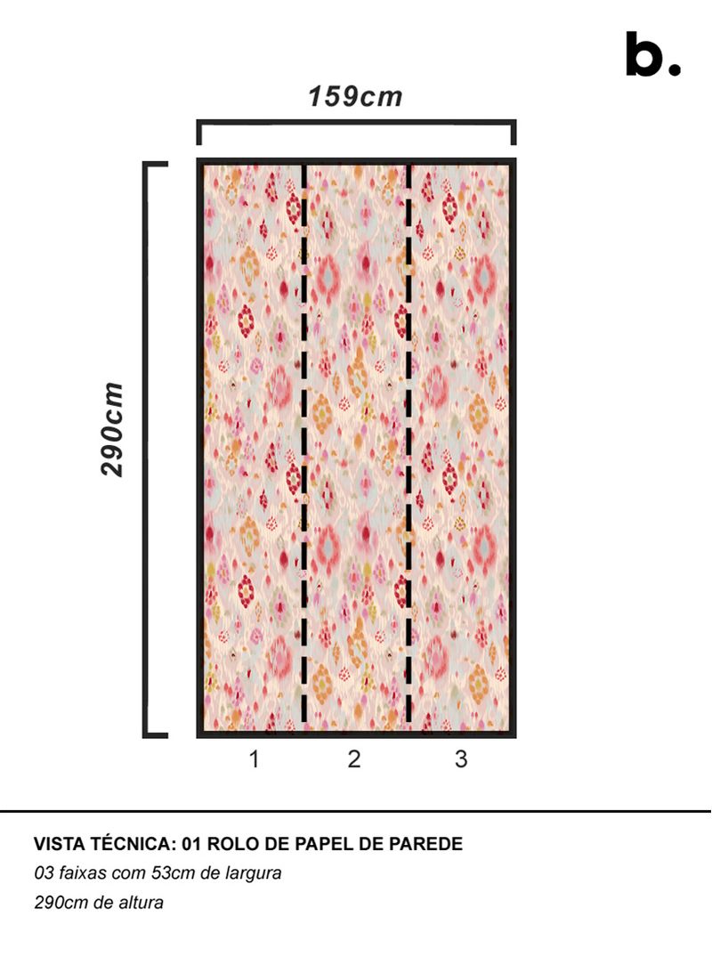 papel-de-parede-ikat-contemporaneo-rosa