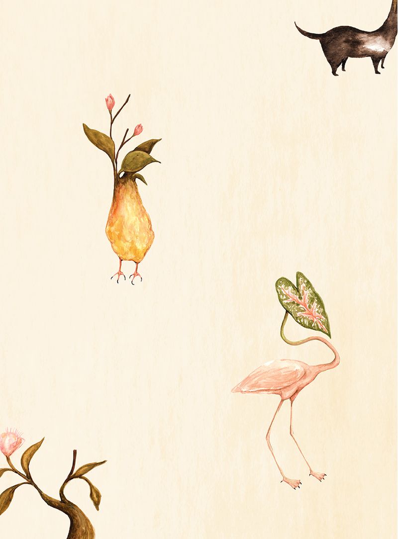 Papel-de-parede-botanico-fundo-bege