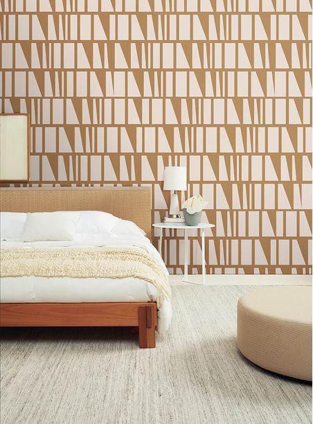 papel de parede no meio do caminho ocre