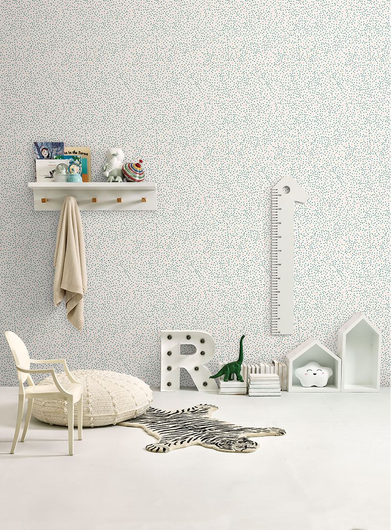 papel-de-parede-bolinhas-simples-colorido
